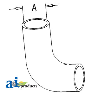 A-3039215M1 Radiator Hose, Top