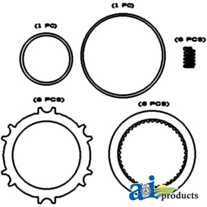 A-66193C91 PTO Clutch Kit
