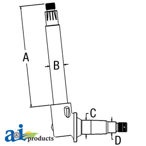 A-303116999 Spindle (RH)