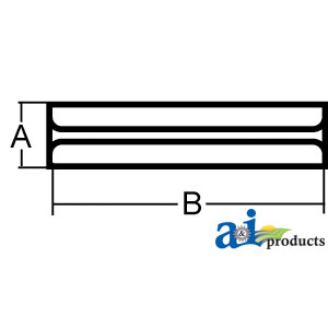 A-P12X90 Roll Pin, 12mm x 90mm, 2 pack