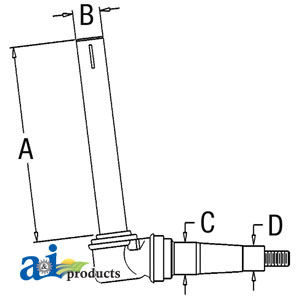 A-AR91150 Spindle (RH/LH)