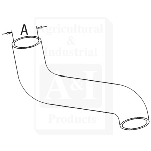 A-194736M1 Radiator Hose, Top