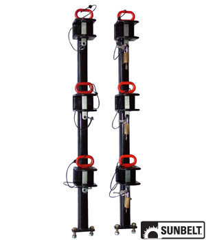 A-B1TG3000 Equipment Guard II Equipment Rack for Open Trailers