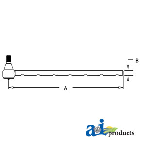 A-356601R21 Tie Rod, Long