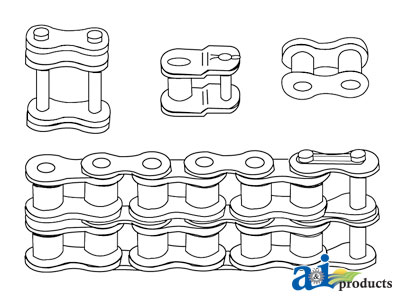 A-CL40DIMP 40 Double Connector Link (Import)
