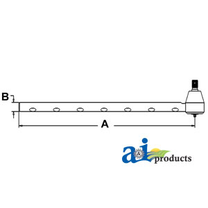 A-3129378R1 Tie Rod, Long