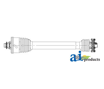A-86938001 CV DRIVELINE W/ CLUTCH