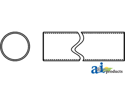 A-D6234083 Tube, 2-1/8" Round (.083 Wall)
