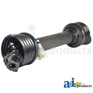 A-W243329-A Contour Master Header Drive Shaft, 1-3/8" 21 Spline Slide Collar x 1-1/8" Hex Clamp