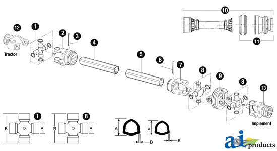 A-BP125181500 Outer Tube