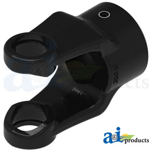 A-800-3516 Round Bore Implement Yoke (w/ Keyway & Set Screw)