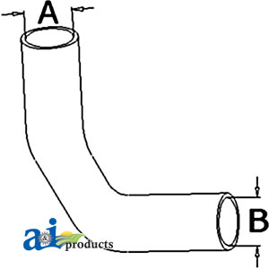 A-72073294 Radiator Hose, Lower