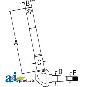 A-C5NN3105T Spindle (RH)