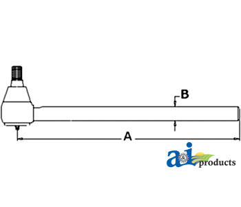 A-37H7293 Tie Rod, Long