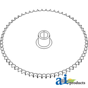 A-199729C1 Sprocket Assy.; Auger Drive