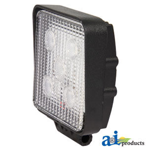 A-WL125 Work Lamp, LED, Flood, Square