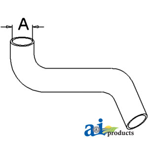 A-1692004M1 Radiator Hose, Top