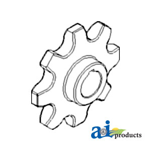 A-Z11210 Sprocket, Return Elevator, Lower