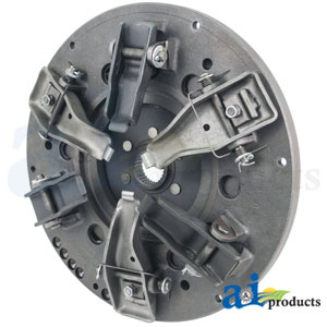 A-RE153029-R Pressure Plate: 12", 6 lever, dual, 3 - 1" notches in cast plate, 2.844" flywheel step, RE-MFG