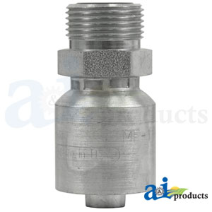 A-MF-10-12-W (HW-MF) Male Seal Lok - Rigid - Straight (w/ O-Ring)