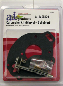 A-MSCK29 Carburetor Kit, Basic (Marvel Schebler) "Viton