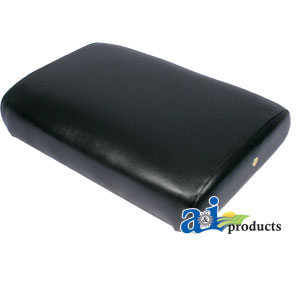 A-AF3096R-1 Bottom Cushion, Wood Base, 20.625" x 14.625", BLK