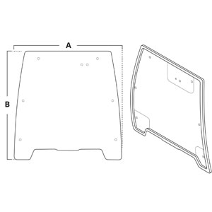 A-AM141841 Glass, Windshield