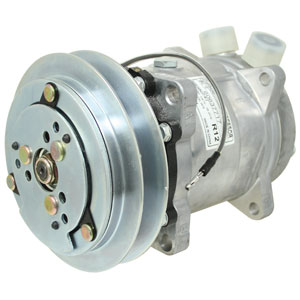 A-500-4030 Compressor, New, Sanden Style w/ Clutch (8478)