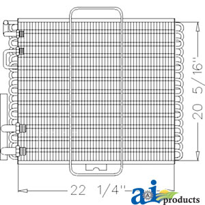 A-139870A1 Oil Cooler/Cond.