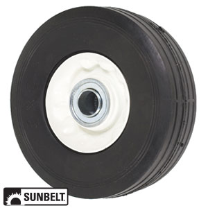 A-B1SB5874 WHEEL-DECK, 6X2, RIBBED, STEEL-WHITE