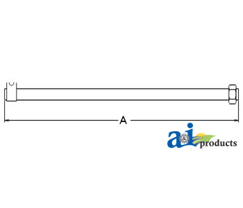 A-182517M91 Center Tube (RH)