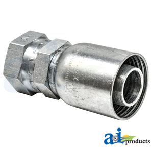A-F-BSPX-16-16 (HC-F-BSPX) Female BSP Parallel Pipe - Swivel - Straight
