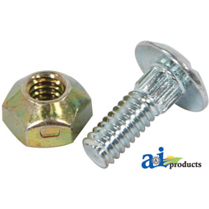 A-904-508 Bolt & Locknut 60 Pc. Assortment, 7/32" Dia.