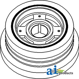 A-683459C94 Pulley, Crankshaft Dampener