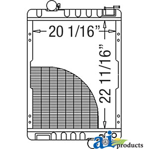 A-RE165030 Radiator