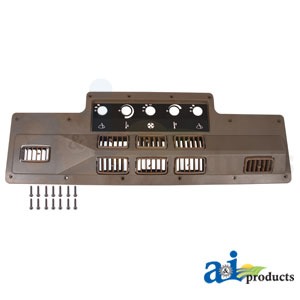 A-RE33620 Bezel W/ Air Louvers; Brown