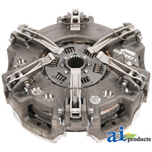 A-04401103 Pressure Plate: 11", W/ captive organic trans disc, 6 lever, cast iron, indep PTO