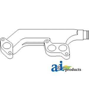 A-R46472 Manifold, Exhaust (Rear)
