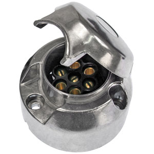 A-VLC2105 7 Pin Socket - Metal