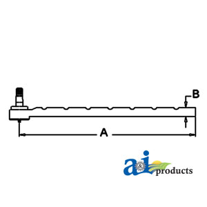 A-72090710 Tie Rod End, Long