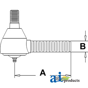 A-AR63588 Tie Rod, Inner
