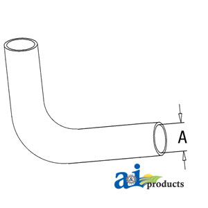 A-F0NN8260AA Radiator Hose, Upper