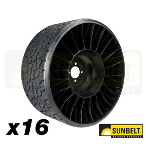 A-B137968TW4B 22X11N12 X-TWEEL TURF - 4LUG, BULK#16