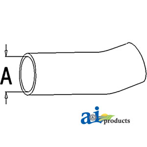 A-A59864 Radiator Hose, Upper