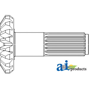 A-CE18776 Shaft-Pinion, Drive Gear Case, Horizontal Unloading Auger