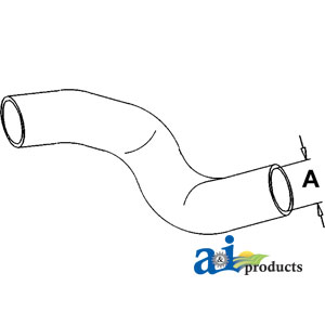 A-R59053 Radiator Hose, Upper