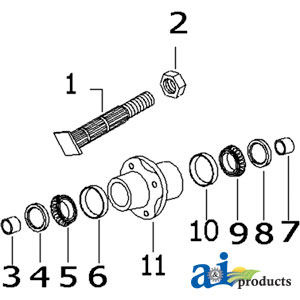 A-80A311 Hub Assembly
