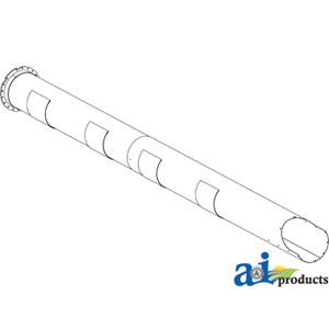 A-87470158 Tube; Horizontal Unloading Auger, 18 Ft., Extended Wear