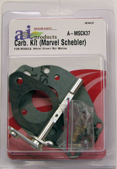 A-MSCK37 Carburetor Kit, Basic (Marvel Schebler) "Viton
