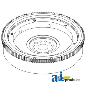 A-326760R41 Flywheel w/ 326759R1 Ring Gear
